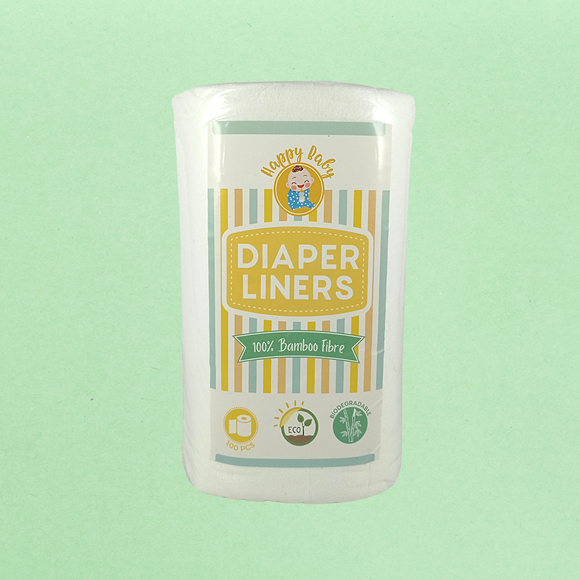 Bamboo Nappy Liners (100 sheets)