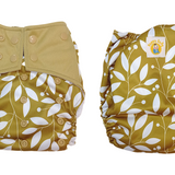GOLD LEAVES - OS Pocket Nappy